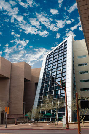 Phoenix Convention Center Building. Architecture of USAの写真素材