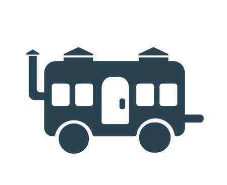 Vector illustration,   icon of real estate, houses and buildings. industry and architecture. editable. isolated on a white background.のイラスト素材
