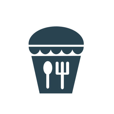 Vector web icon for online ordering and delivery of food and goods. flat design.のイラスト素材