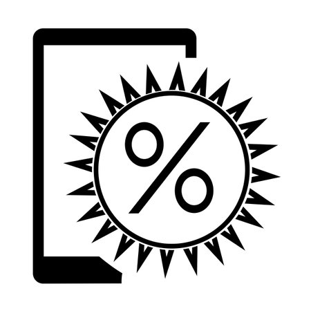 Vector illustration, icon online order, delivery. isolated on a white background.のイラスト素材