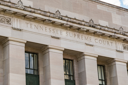 NASHVILLE, TN - OCT 9: Exterior of the Tennessee State Supreme Court building in Nashville on October 9, 2017のeditorial素材