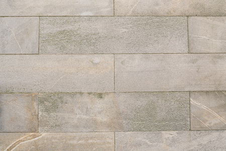 Weathered Limestone Block Wall Background