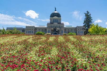 HELENA, MONTANA - JULY 8, 2018: Montana State Capital Building in Helena Montanaのeditorial素材