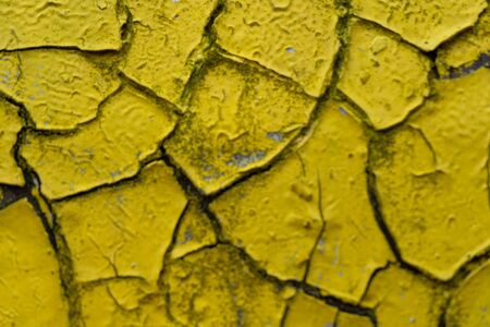 Old cracked paintの写真素材
