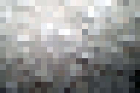 Monochrome background consisting of pixels. Black and white mosaic pixel illustrationの写真素材