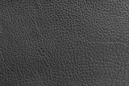 Black leather texture backgroundの写真素材