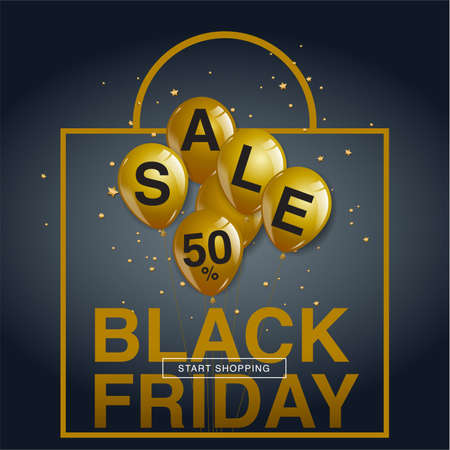 Sale day banner concept design.のイラスト素材