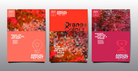 annual report , business, template layout design, cover book. vectorのイラスト素材