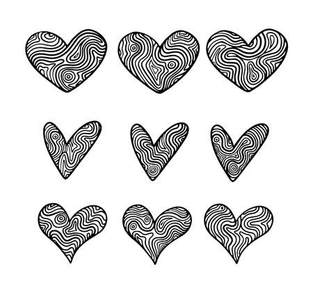 Geometric boho elements collection.Graphic vector yoga ornament card. tribal shapes minimalist design.Gypsy vibes ethnic style. eco spa and nature set.hand drawn feathers for decorのイラスト素材