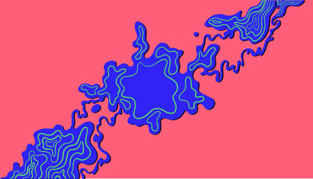 Creative vertical cover design.Social media banner template. Mockup for stories, post, blog, sale and. Abstract modern pink shapes, line background for web. horizontal pink blue liquid.hand drawnのイラスト素材