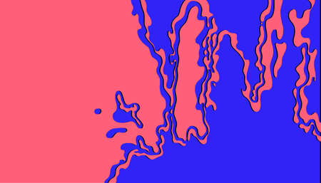 Creative vertical cover design.Social media banner template. Mockup for stories, post, blog, sale and promotion. Abstract modern pink color line background for web. horizontal pink blue liquid wallのイラスト素材