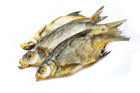 dried fishの写真素材