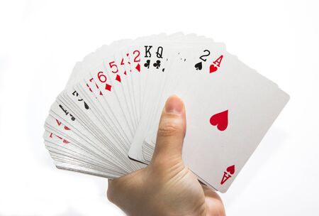 Chips poker cards