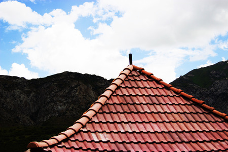 roofs of houses