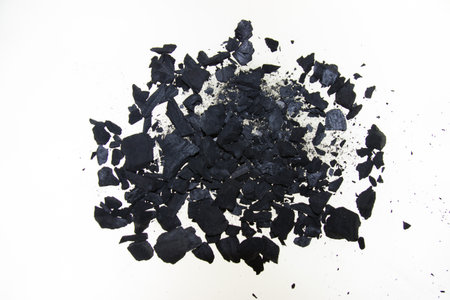 coal isolated on white background