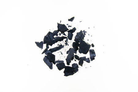 coal isolated on white background