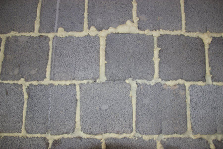 abstract brick background, cinder blockの写真素材