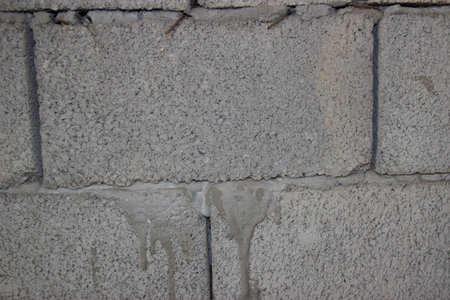 abstract brick background, cinder blockの写真素材