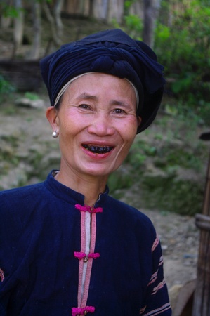 Ethnic Lolo femaleの写真素材