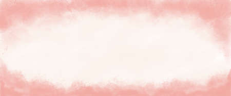 Abstract watercolor hand drawn banner. Watercolour painted background with place for text.の写真素材