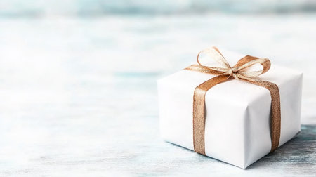 Neutral Gift Box with Heart Decorations for Multiple Occasionsの素材