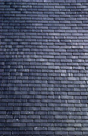 slates on a roof