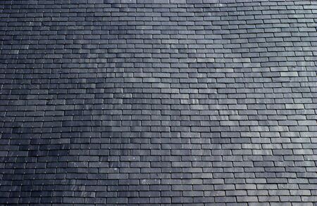 slates on a roofの写真素材