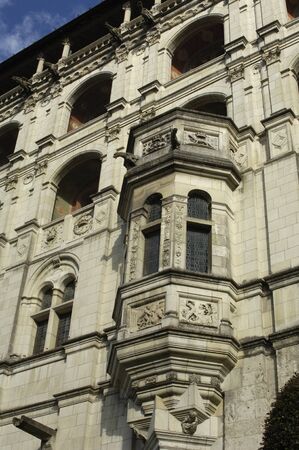 the castle of Blois in Franceのeditorial素材