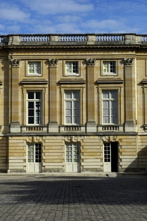 Le Petit Trianon in the park of Versailles Palaceのeditorial素材