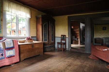 Sweden, traditional agricultural village museum of Himmelsbergaのeditorial素材