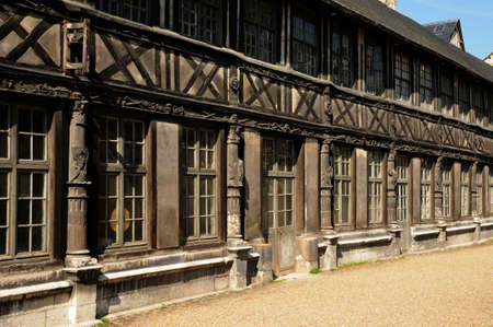Normandy, l Aitre Saint Maclou in Rouen