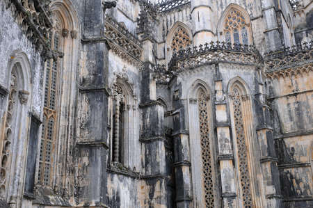 the historical monastery of Batalha in Portugal