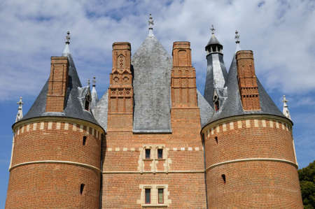 France, the gothic castle of Martainville Eprevilleのeditorial素材