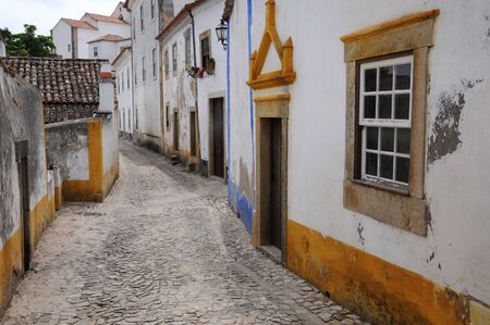 the small village of Obidos in Portugal