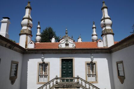 Portugal, the baroque Mateus palace in Vila Realのeditorial素材
