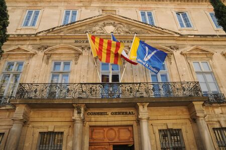 France, Provence, the Conseil General building in Avignon 