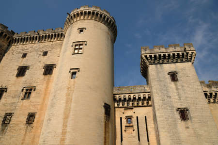 France, medieval castel of Tarascon in Provenceのeditorial素材