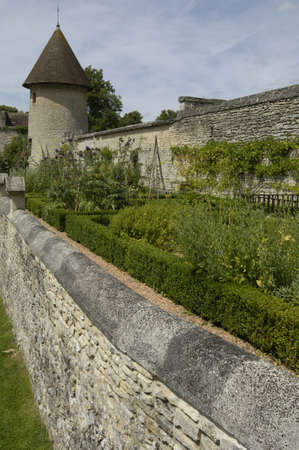 Val d Oise, the castle of  villarceauxのeditorial素材