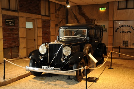 The Volvo Museum in Gothenburg in swedenのeditorial素材