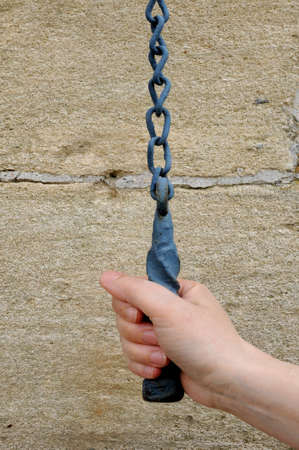 a hand which ring a bell