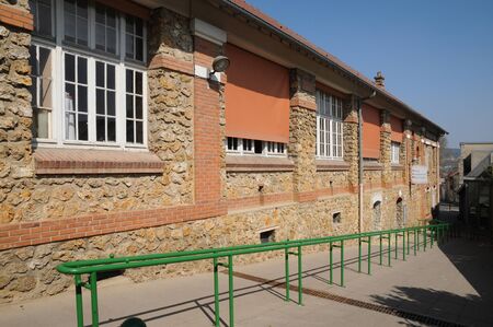 France, Les Yvelines, the village of Vernouilletのeditorial素材