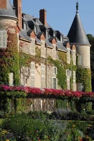 France, the castle of Rambouillet in Les Yvelinesのeditorial素材