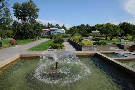 Canada, Quebec, the Botanical Garden of Montrealのeditorial素材