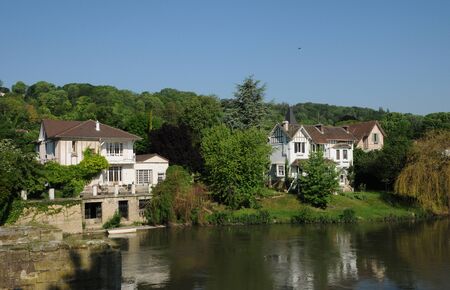 France, the village of Medan in Les Yvelinesのeditorial素材
