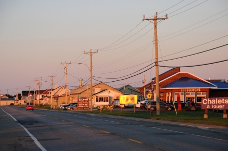 Canada, Quebec, the small villageのeditorial素材