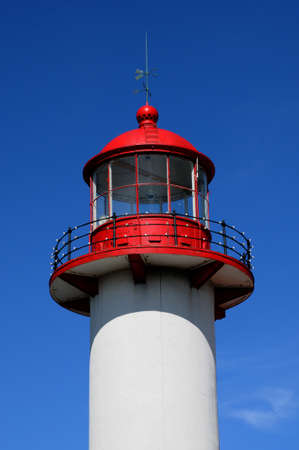 Canada, Quebec, the lighthouse of Matane in Gaspesieの写真素材