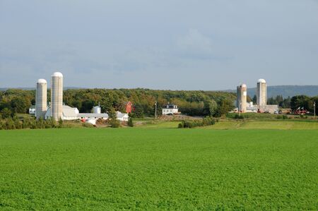 Canada, Quebec, a farm in l islet