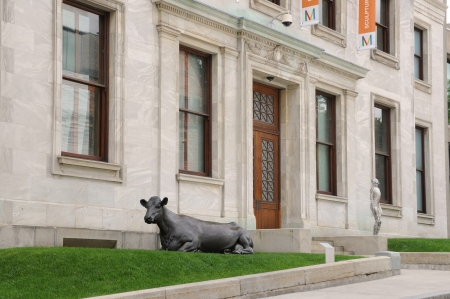 Canada, Quebec, fine arts museum in Montrealのeditorial素材