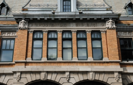 Canada, the old district of Quebecのeditorial素材