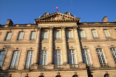France, Bas Rhin, Le Palais Rohan in Strasbourgのeditorial素材